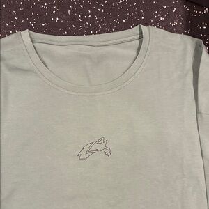 Alphalete Sage Green Long Sleeve Tee